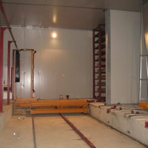 Movimentazione carrelli essiccatoio