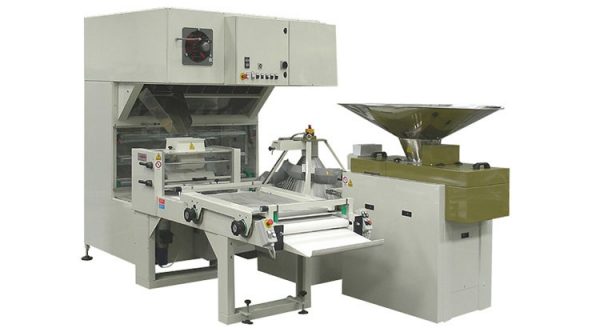 Linea per la produzione di filoni, baguette, pane in cassetta