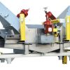 Cabine a 2, 3 o 4 unità centrifughe per copertura di tegole