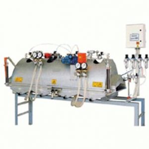 Cabina aerografica con camere di raffreddamento, completa di 4 aerografi