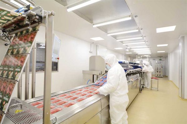 Белая комната для пищевой и фармацевтической промышленности