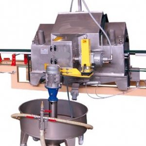 Cabine a 2 unità centrifughe laterali per copertura uniforme laterale e inferiore di tegole e coppi