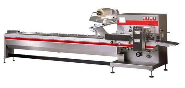 Confezionatrice industriale orizzontale flow-pack