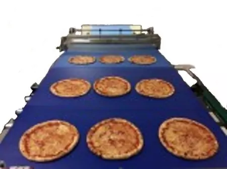Linea produzione pizza artigianale